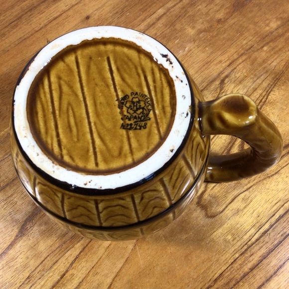 Vintage Old Kentucky Malt Secretly Different Hand Painted Ceramic Mug - Japan - Picture 7 of 7